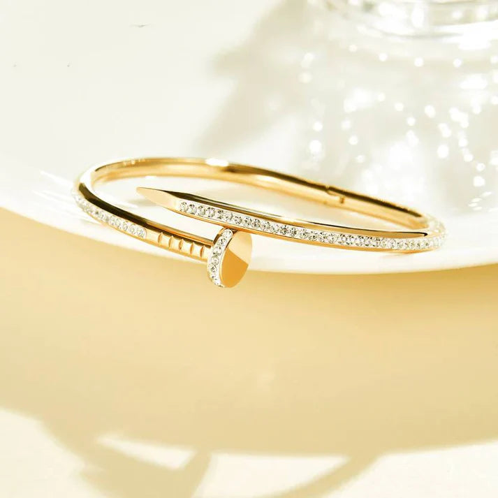 Nail Diamond Bracelet-4