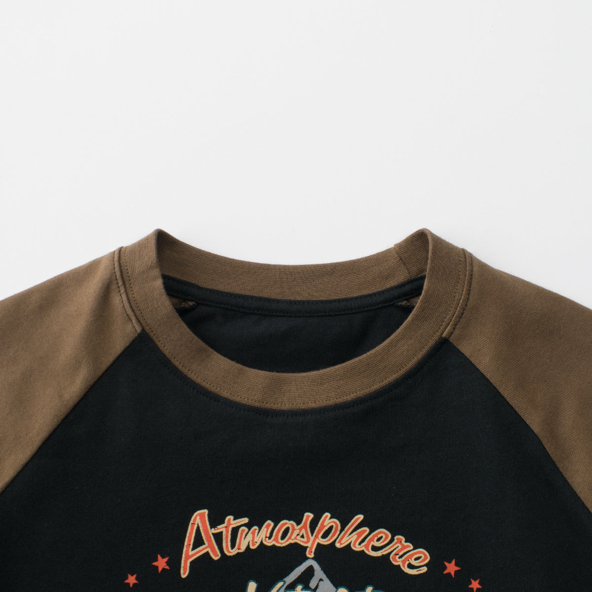 Boys’ Letters Pattern T-shirt in European and American Style-3