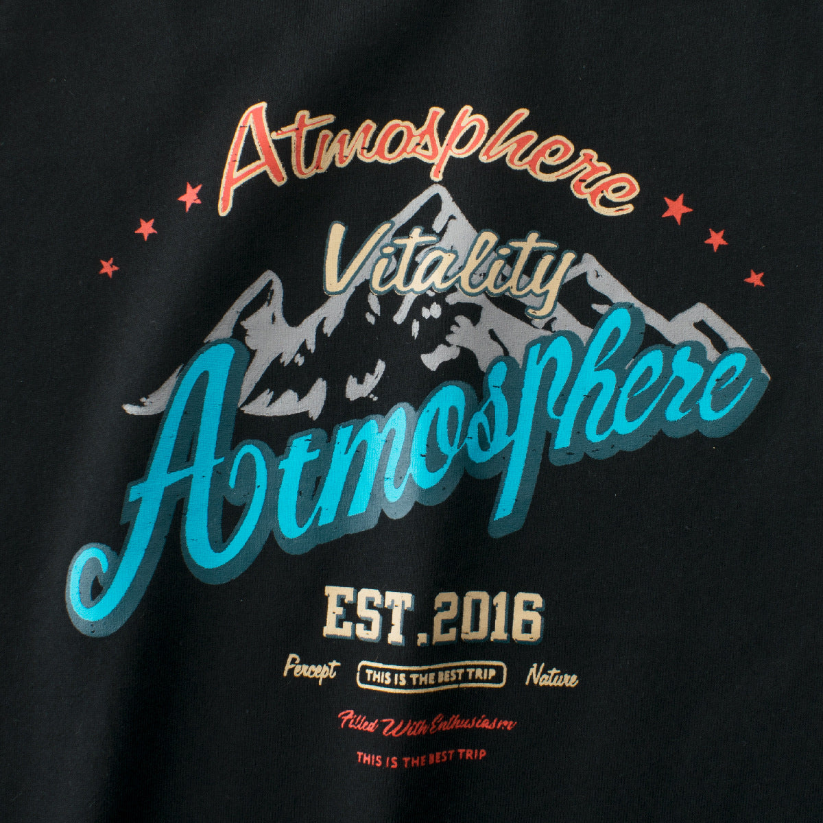 Boys’ Letters Pattern T-shirt in European and American Style-2